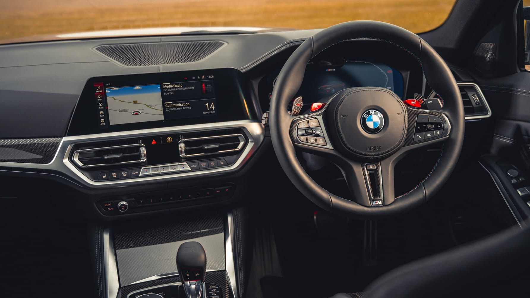 BMW M3 Competition Interior Layout & Technology | Top Gear